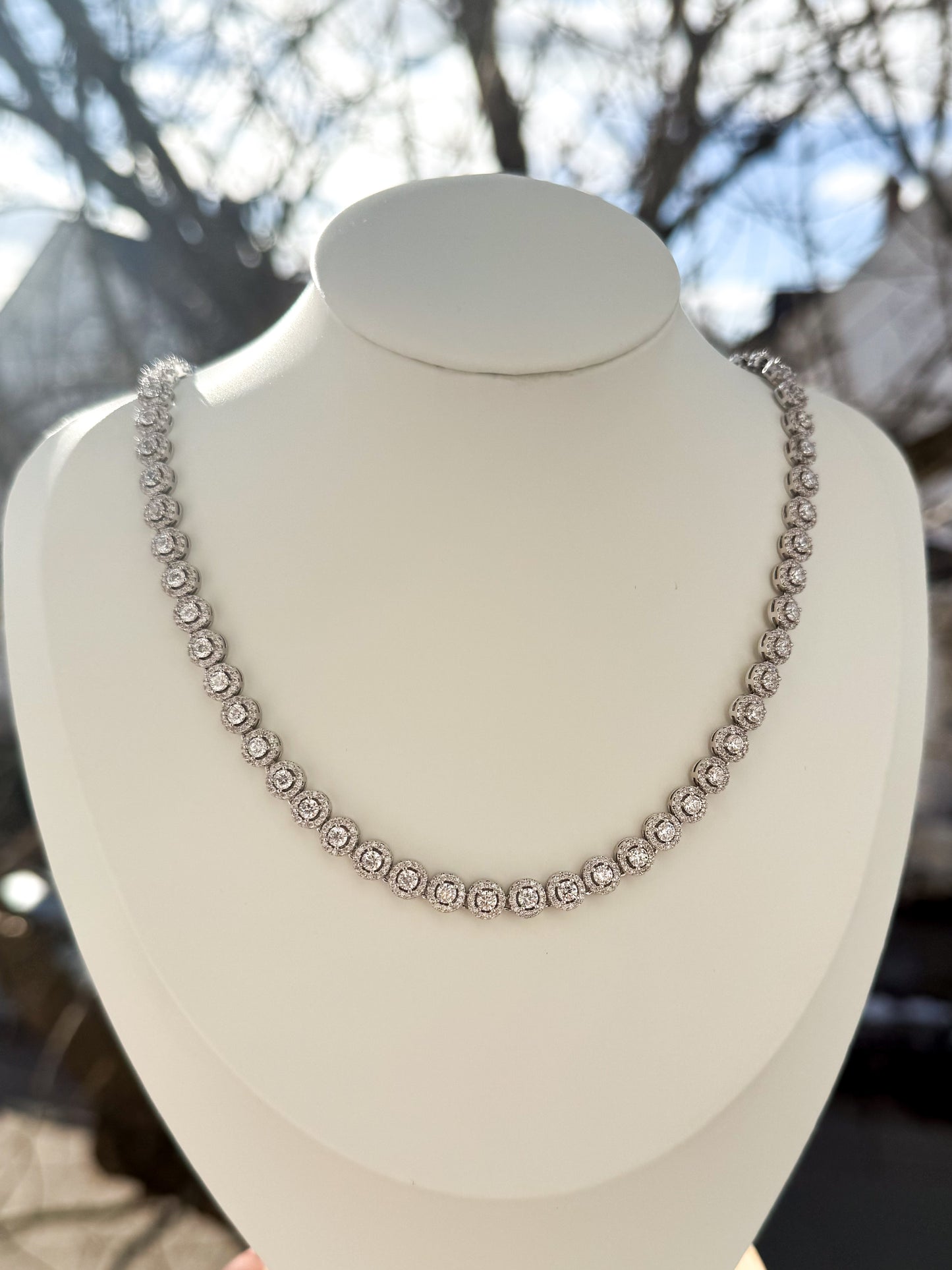 Queen Tennis Necklace