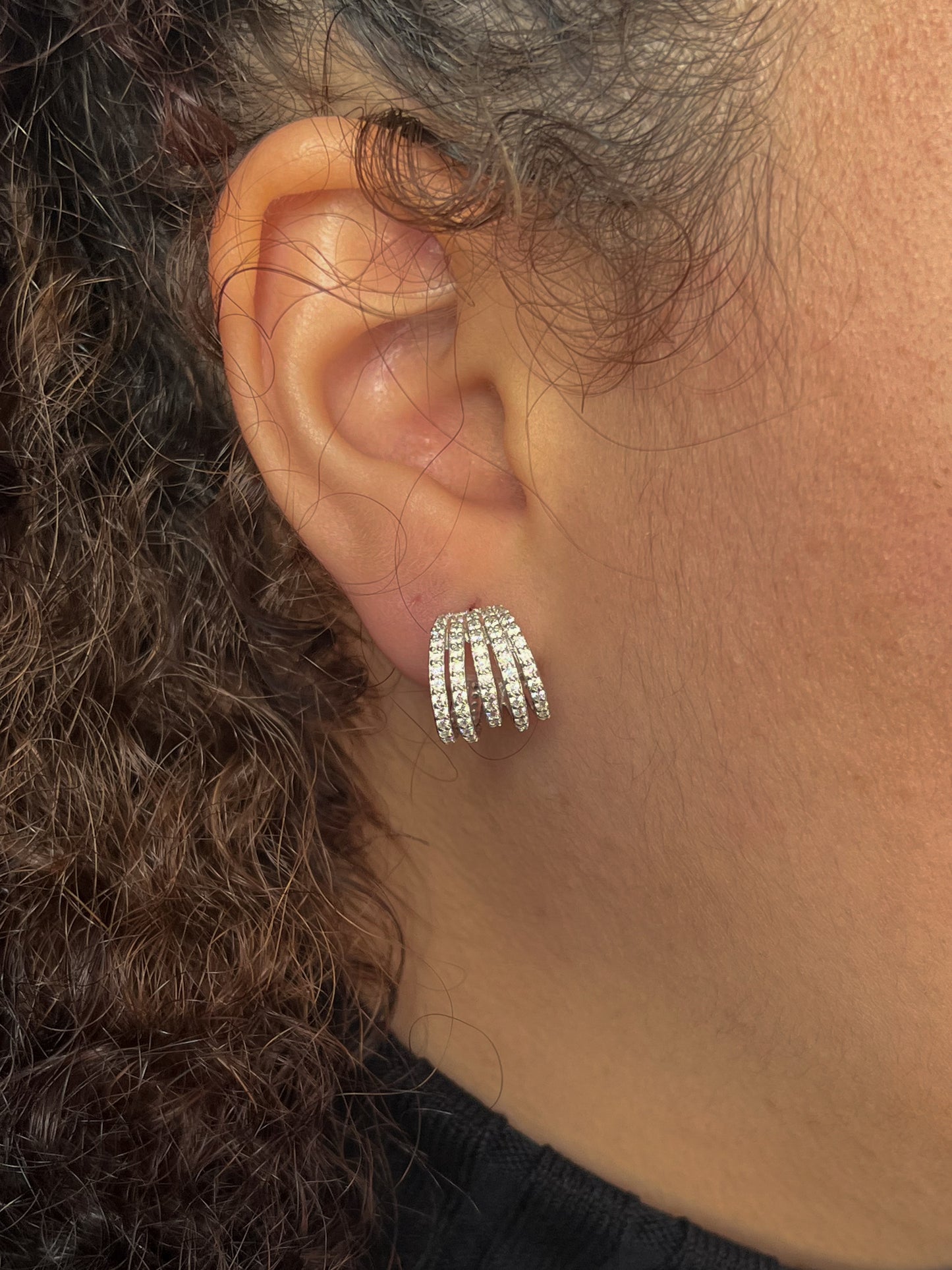 FIVE-HOOP EARRINGS