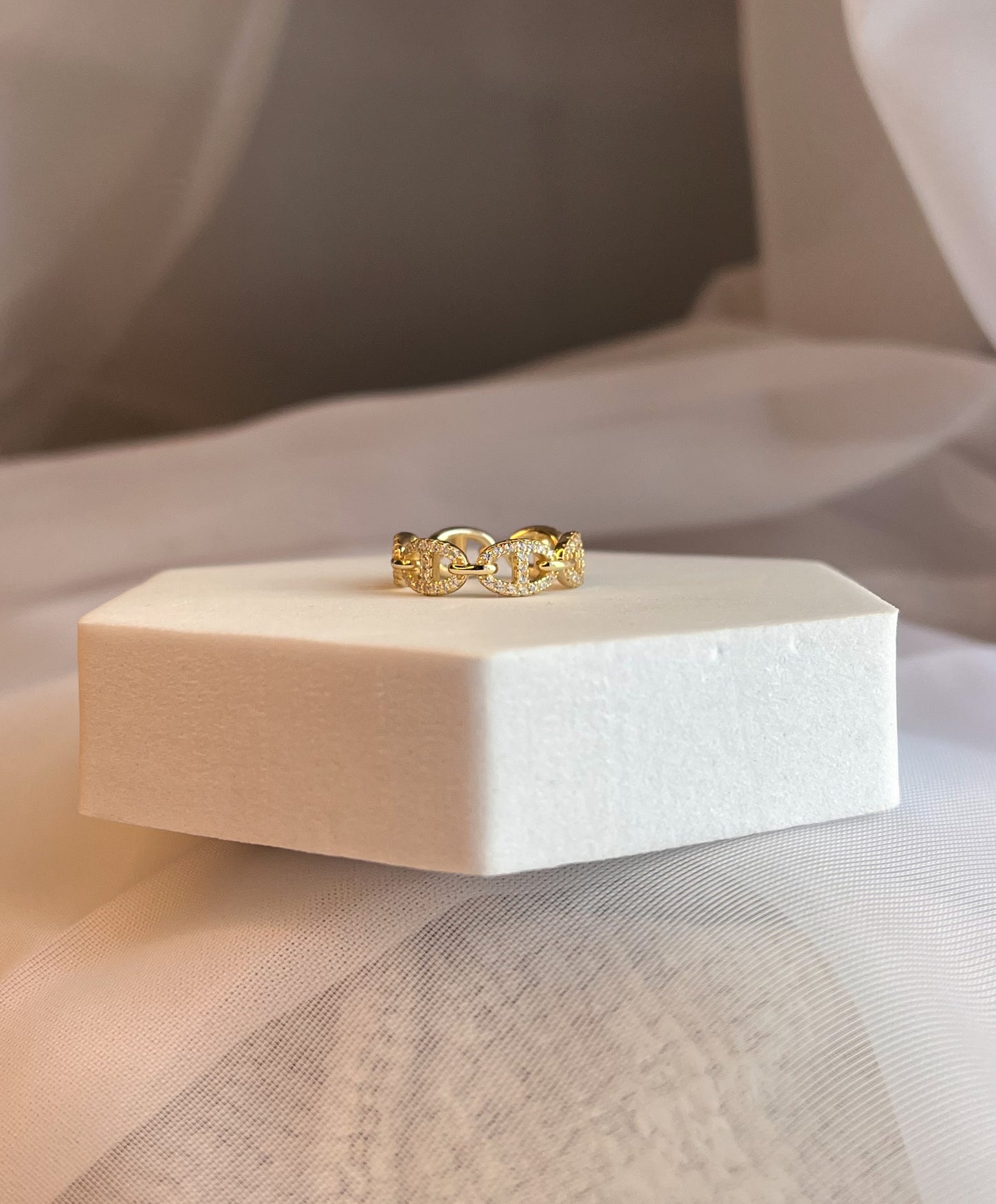 HEAVEN CHAIN RING