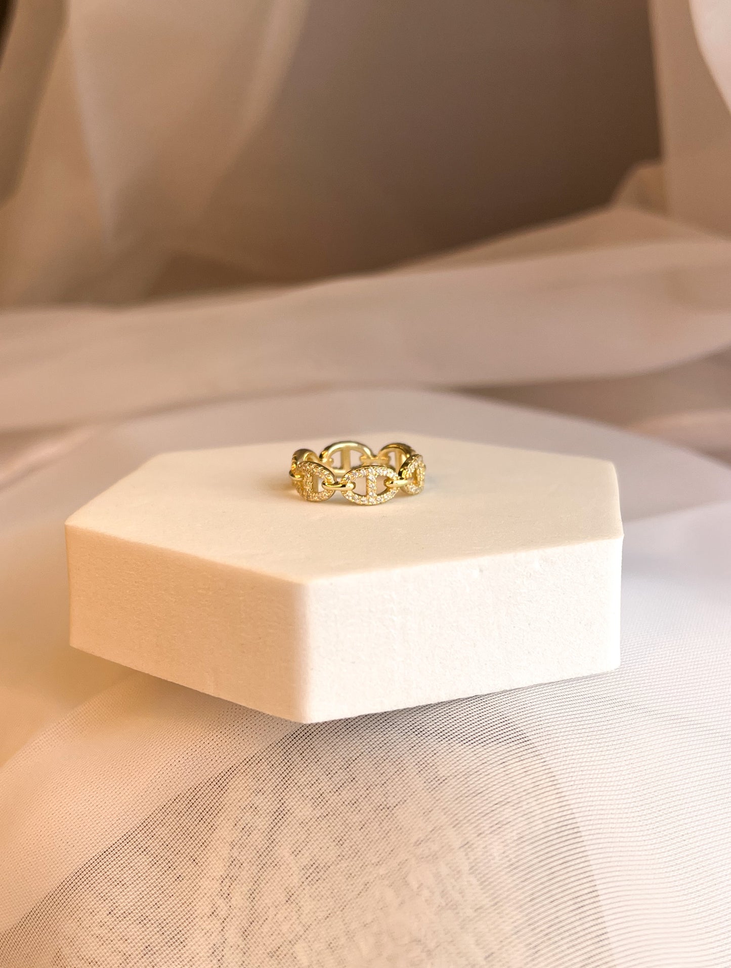 HEAVEN CHAIN RING