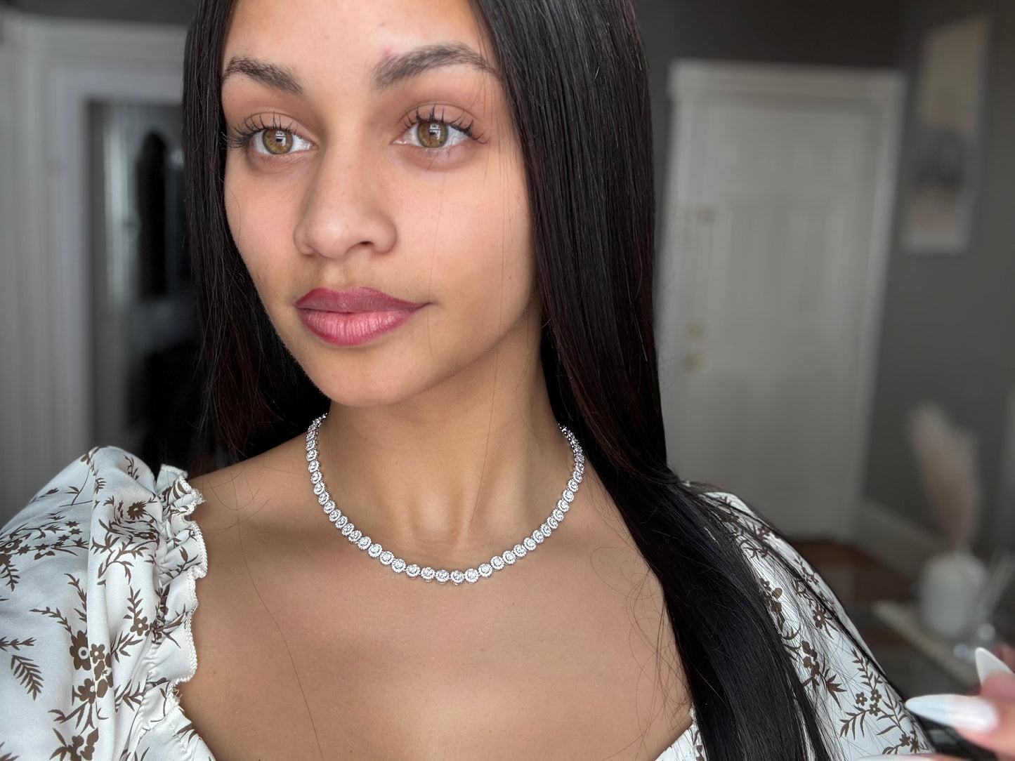Queen Tennis Necklace