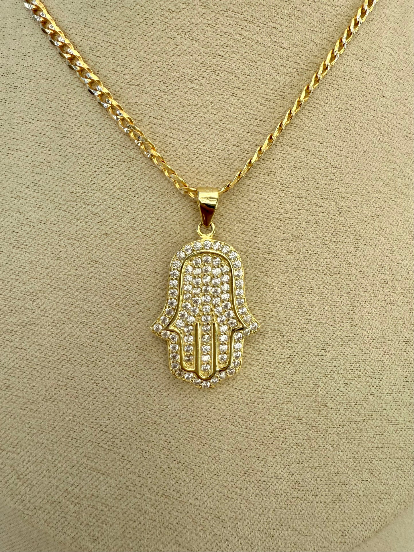 HAMSA HAND NECKLACE
