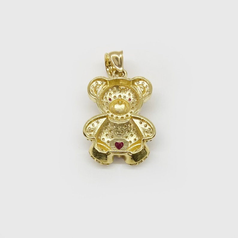 PINKY BEAR NECKLACE