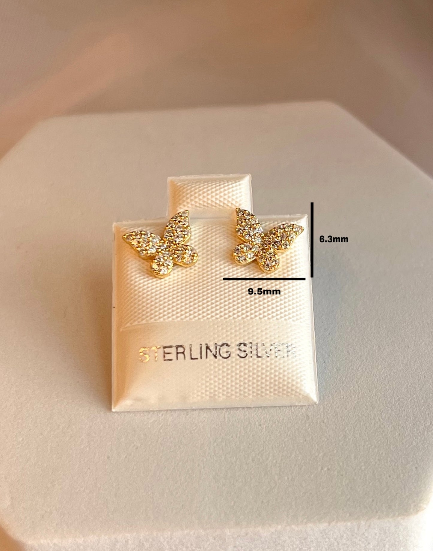 BUTTERFLY EARRINGS