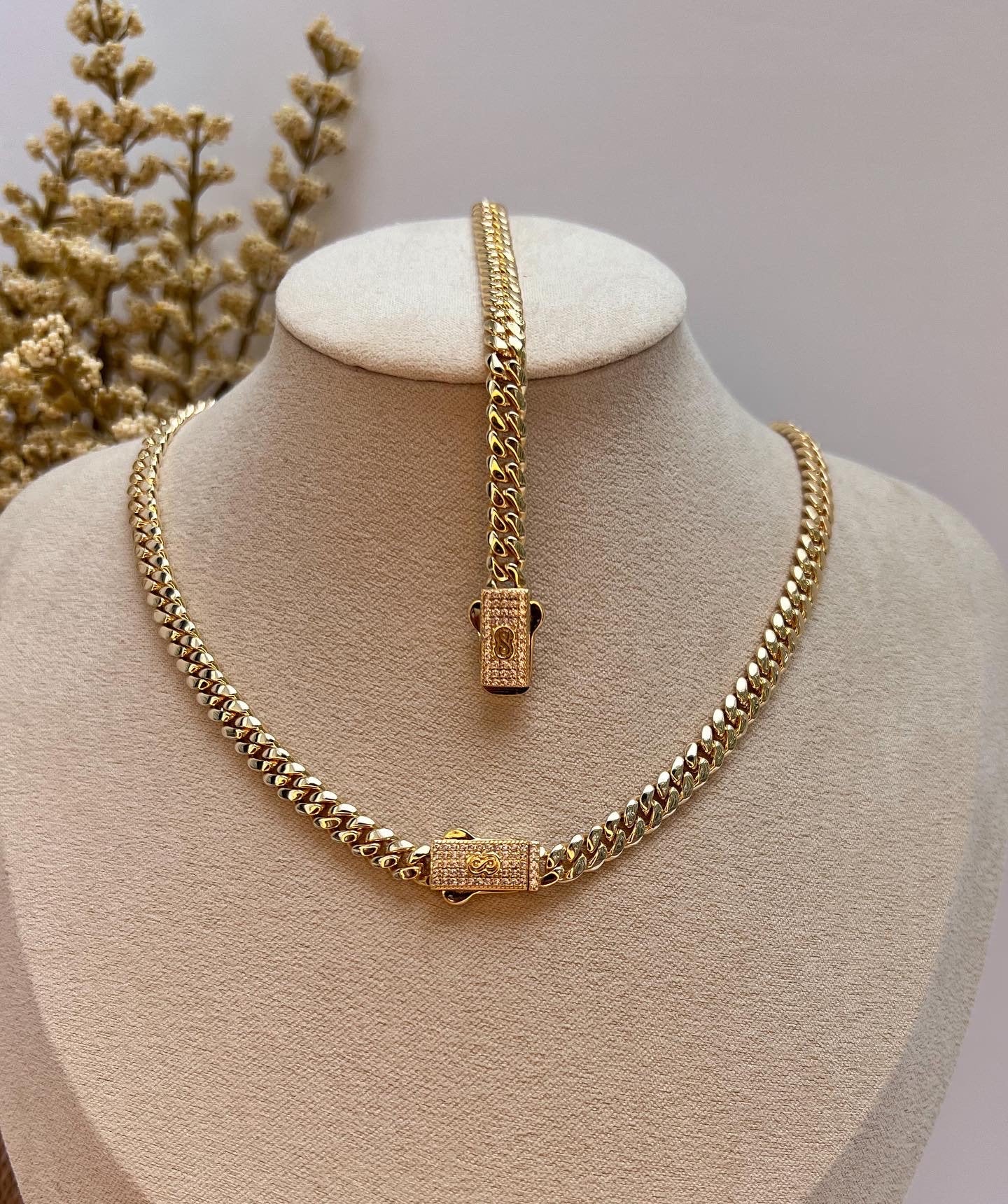BABY MONACO CHAIN