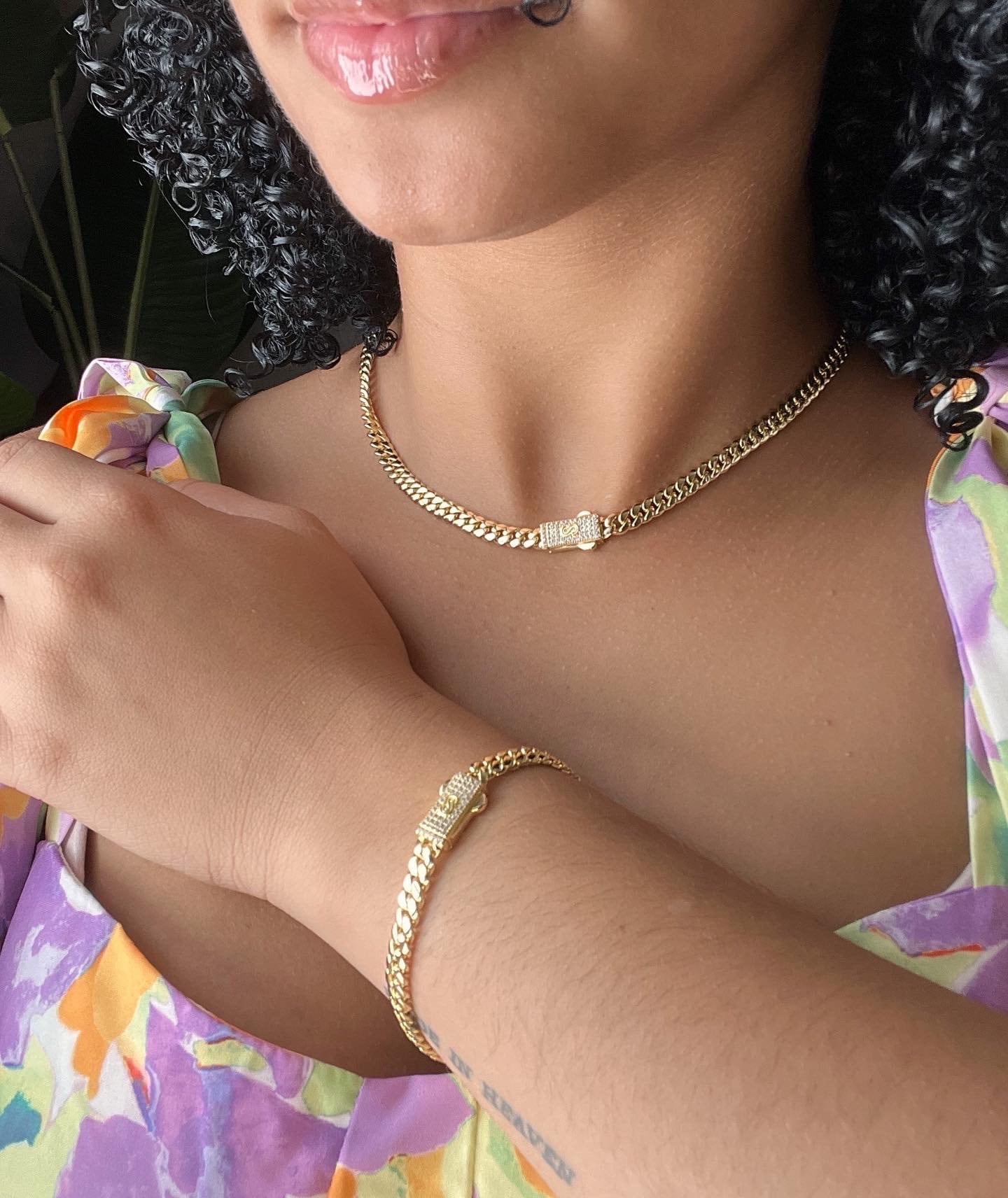 BABY MONACO CHAIN