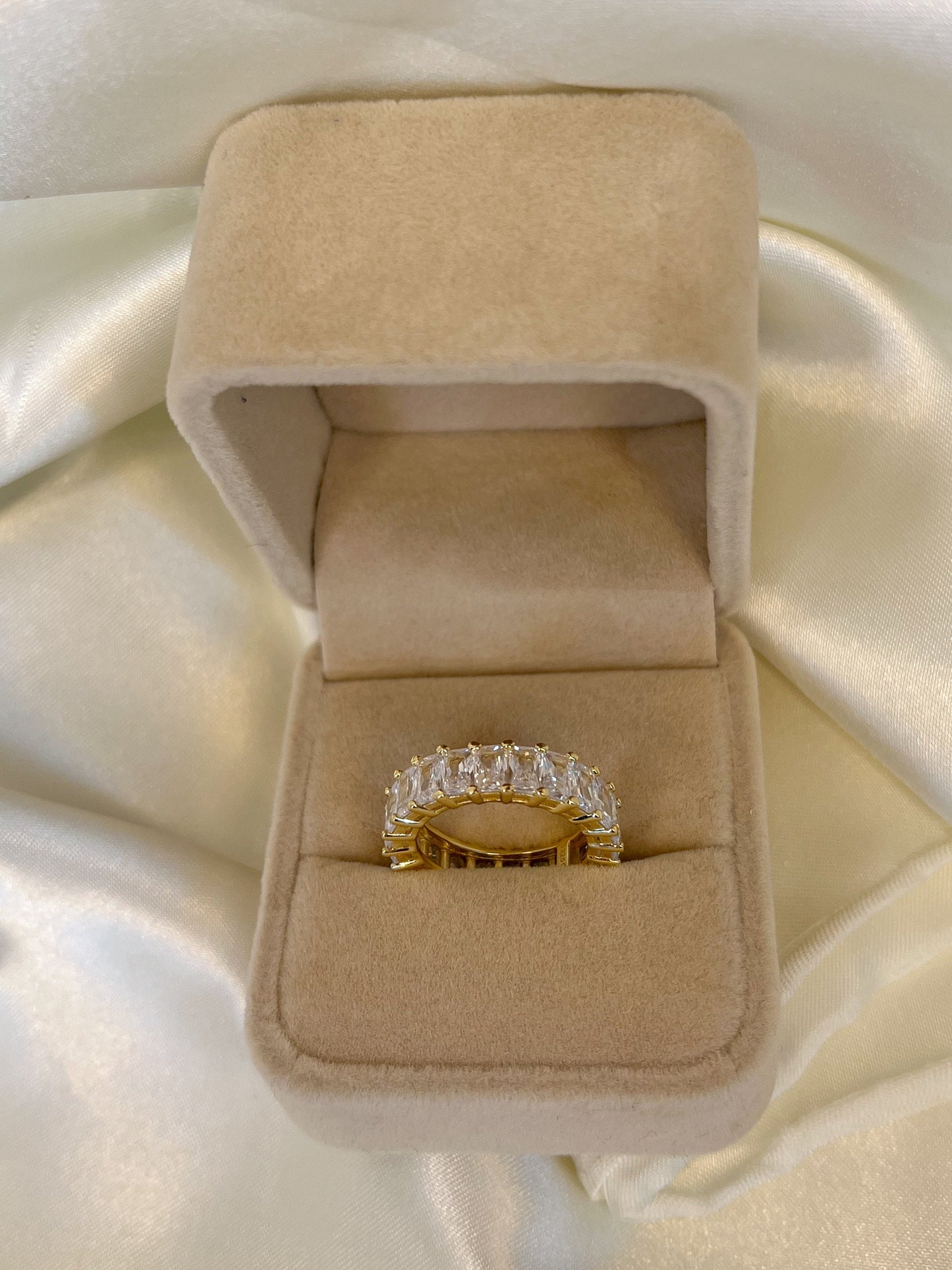 ETERNITY BAGUETTE RING