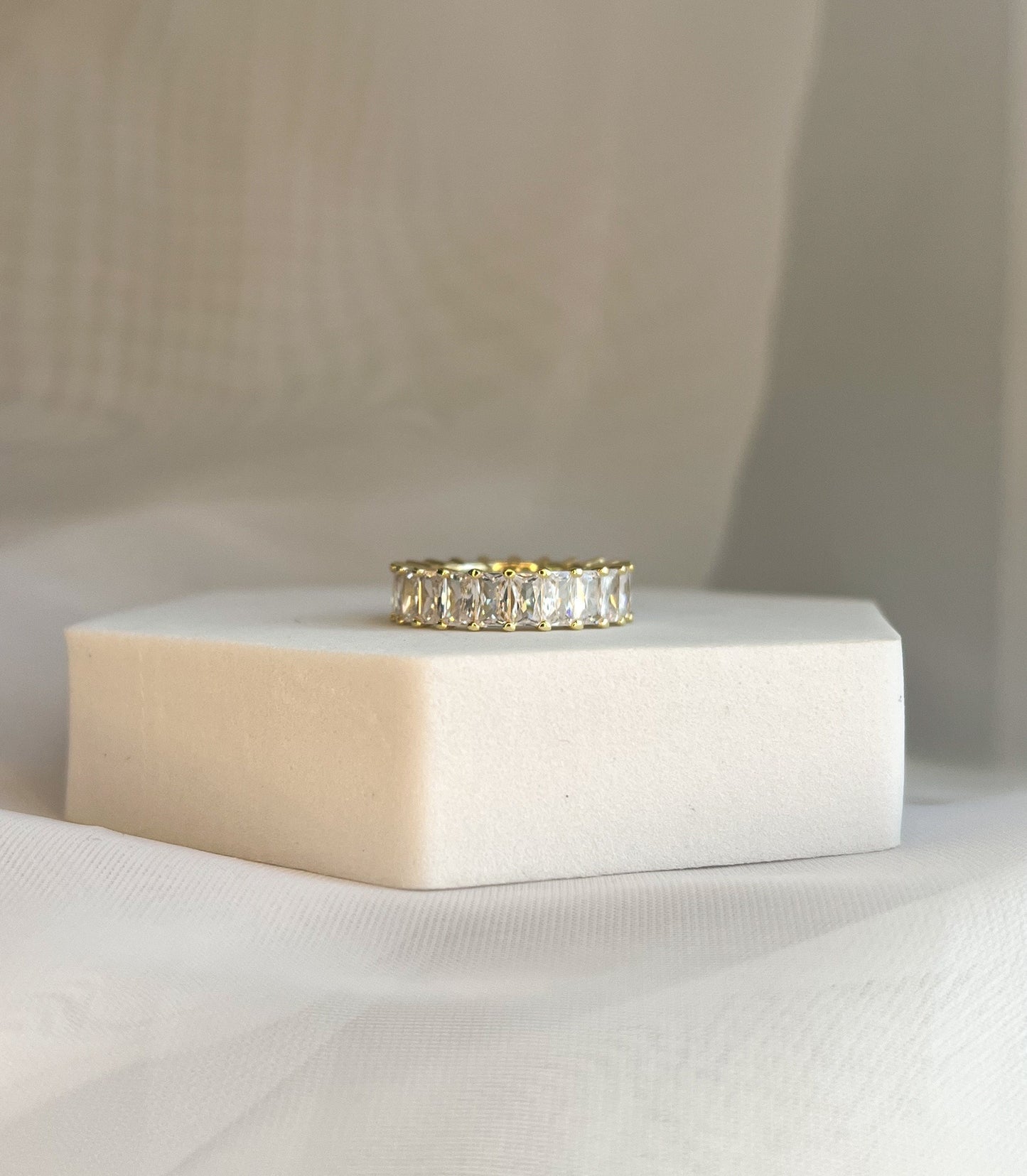 ETERNITY BAGUETTE RING