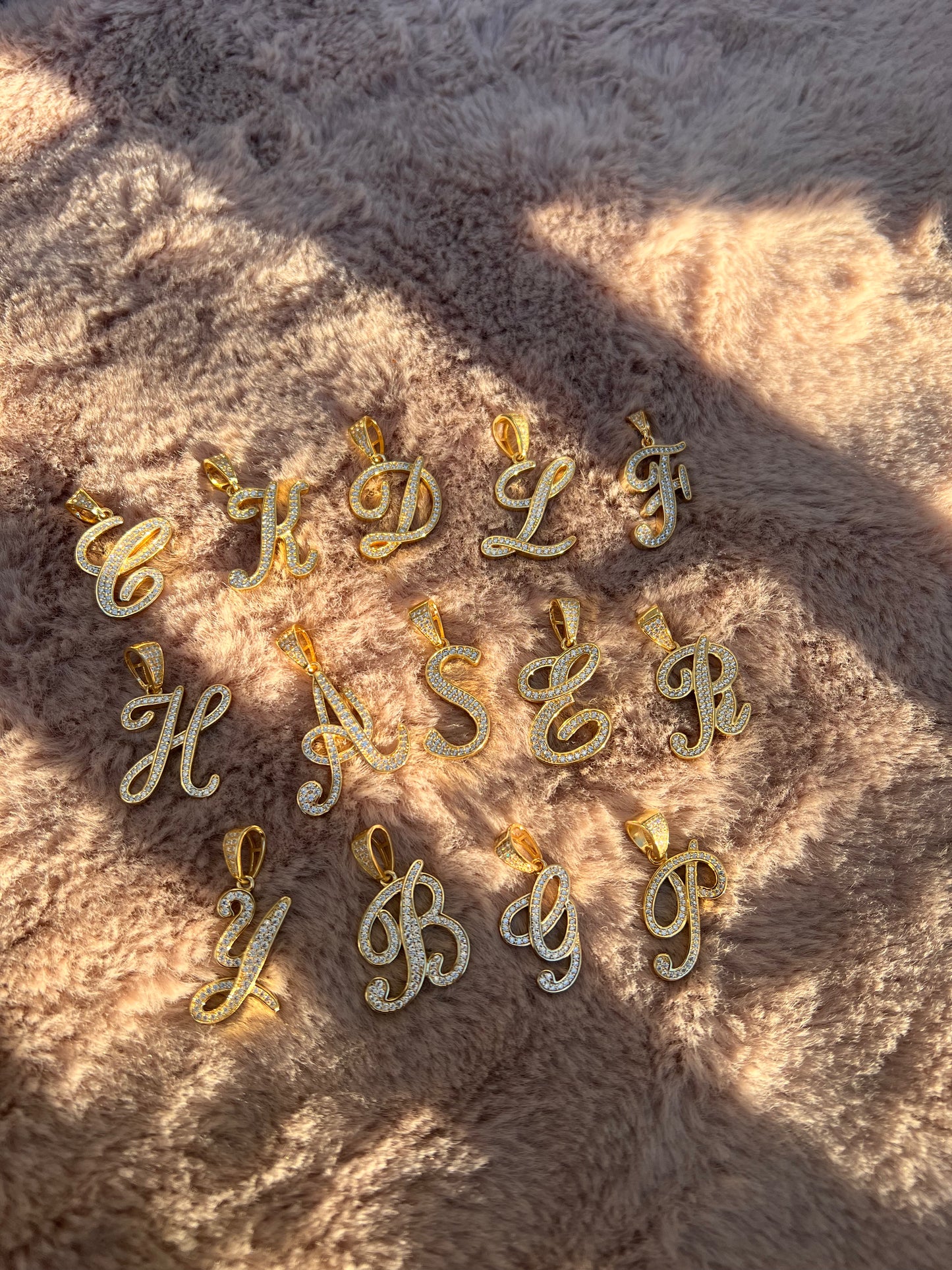 CUSTOM CURSIVE INITIAL NECKLACE