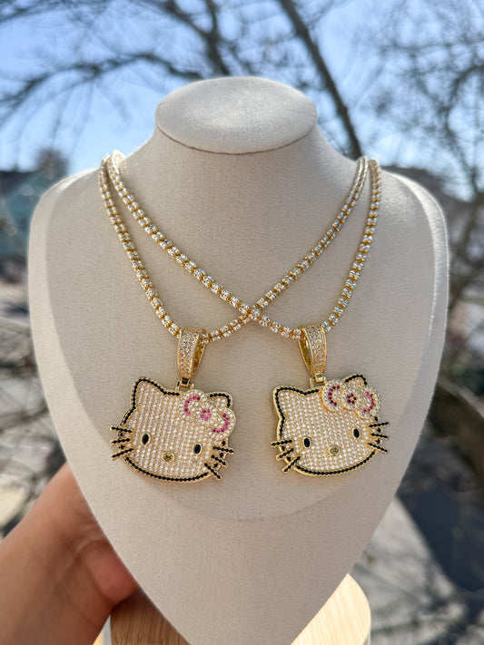 ICY KITTY NECKLACE