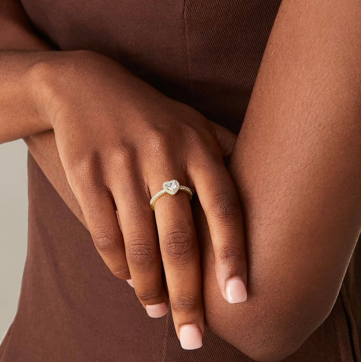 HAILEY HEART RING