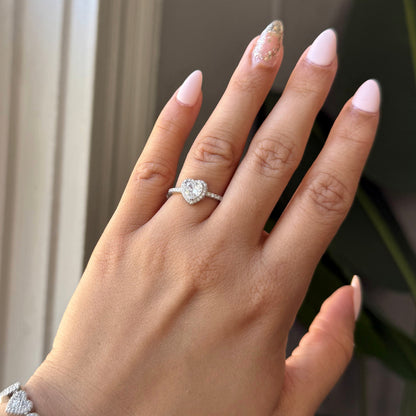 HAILEY HEART RING
