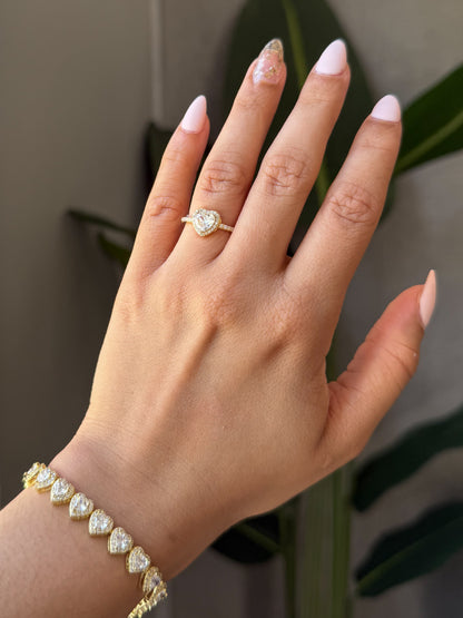 HAILEY HEART RING