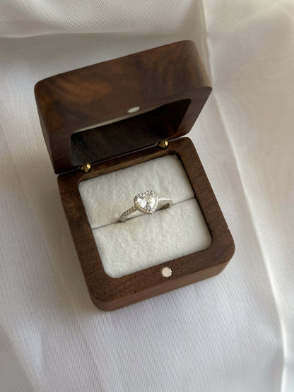 HAILEY HEART RING