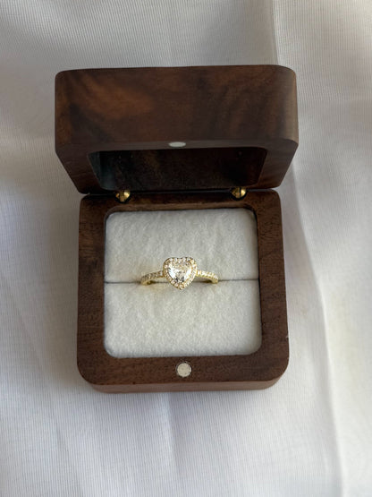 HAILEY HEART RING